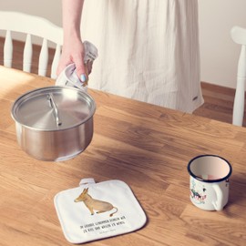 Mr. & Mrs. Panda Set of 2 Potholders Donkey Gift, Oven Glove, Animals, Pot Holder with Saying, Pot Holder Set, Animal Motifs