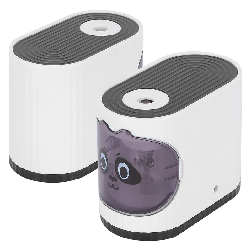 Electric Pencil Sharpener Classroom Cartoon Stationery Auto Stop for Kids