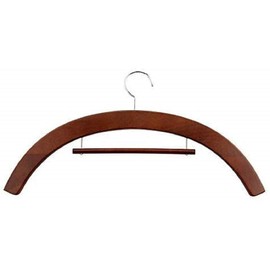 Clergy & Church Supply Religious Wood Hanger - Walnut - 6/Pk