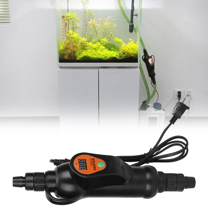 Aquarium External Temperature Controller Water Heater Rod for Fish Tank