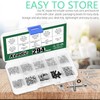 Keadic 294-Piece Universal RC Screw Kit Screws Assortment Set, RC