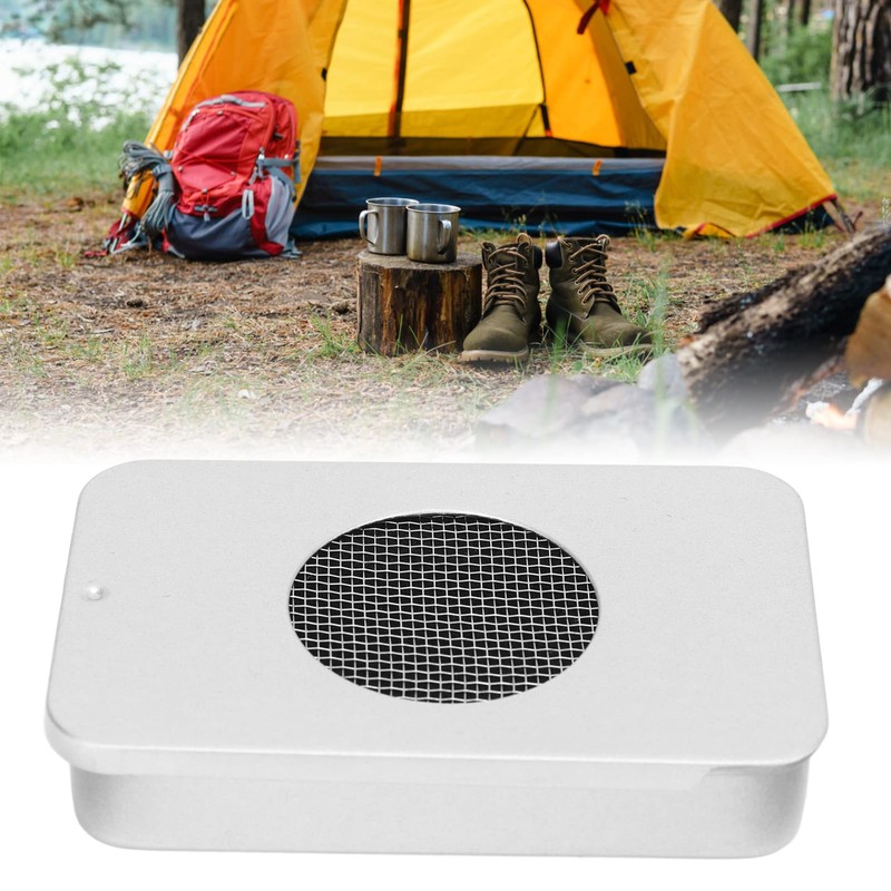 Mini Alcohol Stove, Outdoor Stainless Steel Portable Stove for Backpacking,