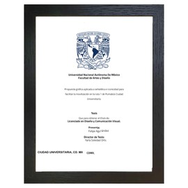 Marco tamaño carta ideal para documentos oficiales con medida 21.5x28cm u 11x8.5pulgadas. incluye vidrio respaldo rígido de mdf y accesorios para colgar Marco de madera reciclada con el mejor acabado y una textura que denota elegancia y sofisticación (ne