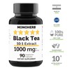 MONOHERB Black Tea Extract 1000 mg - 90 Vegetarian Capsules