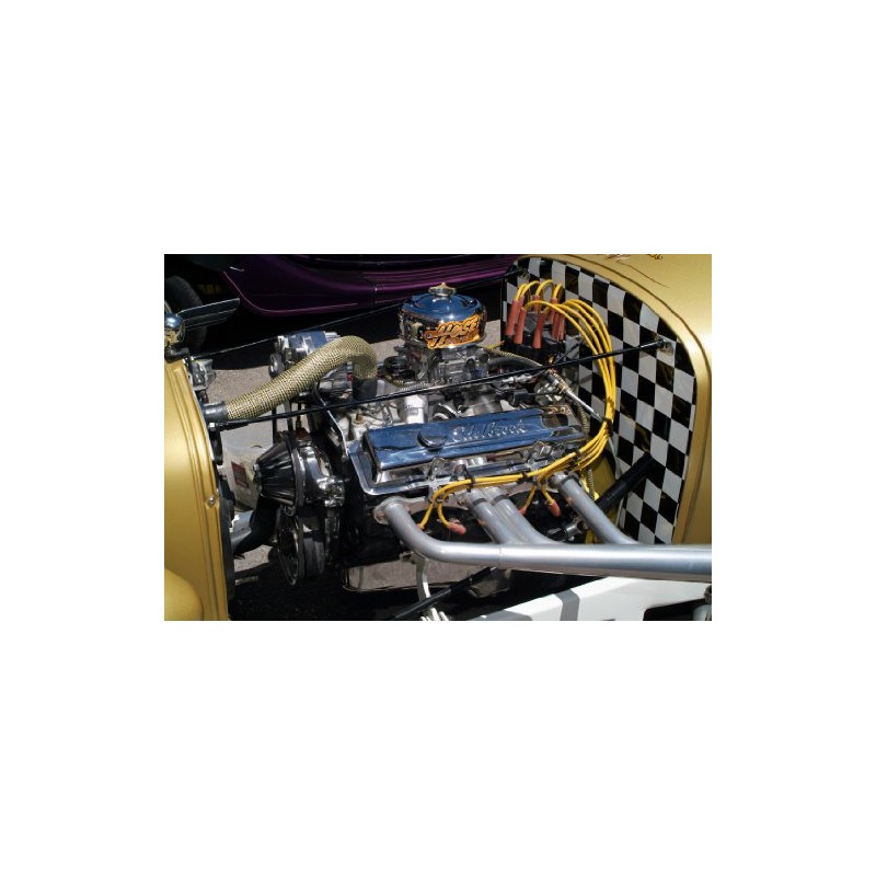 Hose Candy 309050005 Black Carbon Fiber Upper Radiator Hose Skin