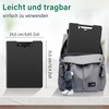 A4 Clipboard with Lid, A4 Writing Case with 2 Clips,
