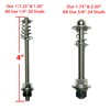 Push Button Latches 1.5" Round Black Pro Series Quick Release