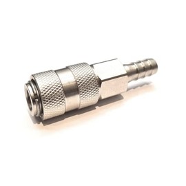 Female Coupling with 5/16" Barb - 8mm Hosetail - PCL Airflow Air Line Fitting ACA2487 Type