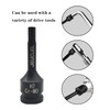 JEUCLEL 7mm Hex Impact Bit Socket, H7 1/2-Inch Impact Drive