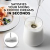 Zulay Powerful Milk Frother for Coffee with Upgraded Titanium Motor
