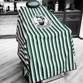 Self-Haircut & Barbershop Styling Cape/Gown for Dyeing, Perming, Drying Salon Green 10ea