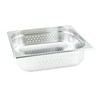 2/3 GN Container Perforated/Perforated 100mm Depth Stainless Steel