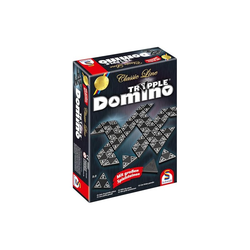 Schmidt Spiele 49287 - Juego de Tablero (Negro, 19 cm,