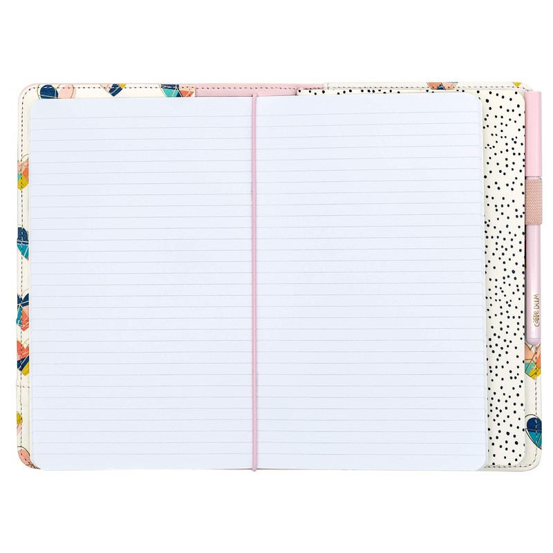 Pukka Pad, Carpe Diem Refillable Traveler’s Notebook Cover – Faux