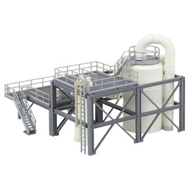Faller FA130179 Apparatus Scaffolding with Pipes Model Kit, Accessories, Multi-Colour, One Size