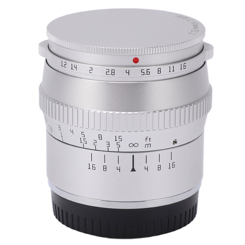 TTArtisan 50mm F1.2 APS C Manual Focus Lens Large Aperture