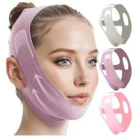 3pz Faja Mentonera Reduce Arruga Papada Y Adelgazante Facial