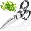 LEIAOLY Kitchen Scissors, Multi-Purpose Kitchen Shears, Heavy Duty Dishwasher Safe