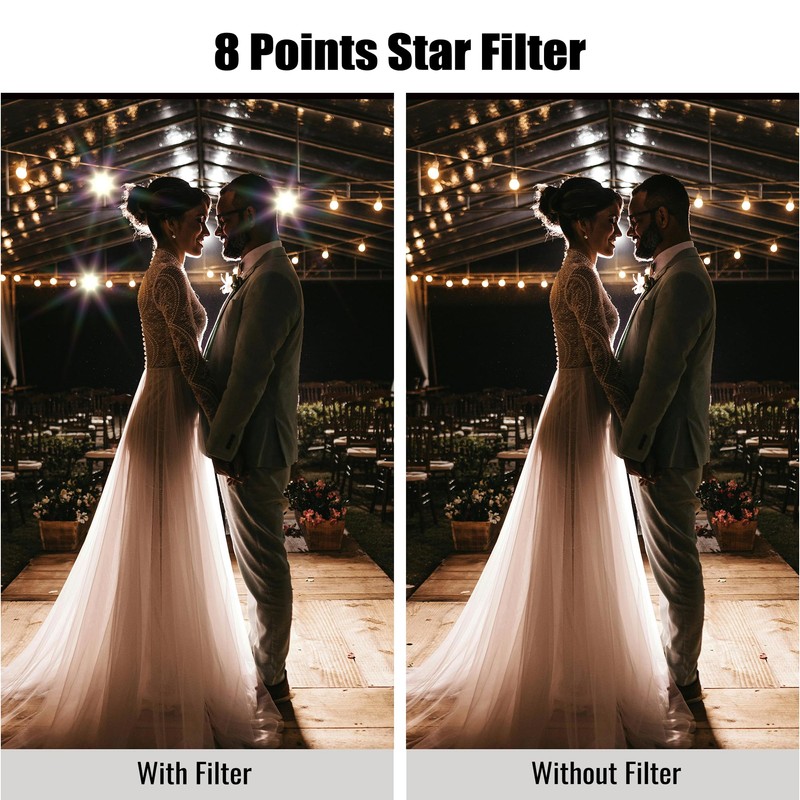 Walking Way Star Filter 62 mm Star Filter Set 4