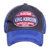 King Kerosin Men's Hi-Octane Baseball Cap, blue/black