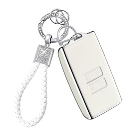 Teenpull Teenpull Schlsselhlle mit Schlsselanh?nger Passt fr Renault Clio Captur Megane Twingo Kadjar Autoschlssel hlle mit Bling Schlsselanh?nger Auto Zubeh?r