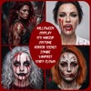 Halloween Fake Blood Spray with Replaceable Tip, Washable Realistic SFX