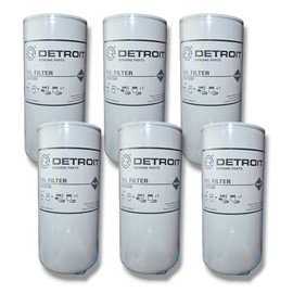 Generic 23530573 Oil filter Replaces P552100 LF3620 B495 (Pack of 6)