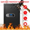 3.4 Cuft Large Safes for Home Use Fire and Water