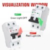 APIELE Miniature Circuit Breakers AC 120/240V, 50Amp 2Poles Circuit Breaker