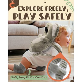 Baby Backpack Head Protection - Koala, Wide Size Cushion, Effective Baby Fall Back Head Protector Cushioning, Superior Head Protector for Baby Walking