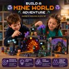 100-Piece Magnetic Building Blocks for Creative STEM Play – Cave