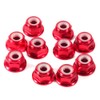 10 PCS Hex Self Lock Nuts M4 Self Locking Metal
