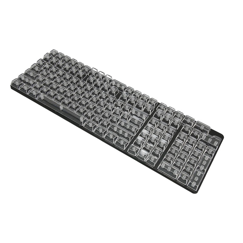Keycap Set 132 Keys High Transparent PC CBSA Heigh Matte