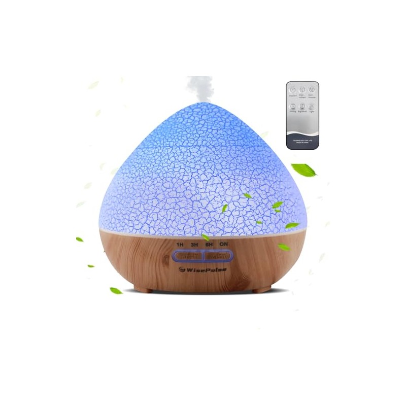 500ml Essential Oil Diffuser, Ultrasonic Diffusers for Essential Oils with
