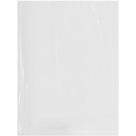Plymor 6" x 8" (Case of 1,000), 3 Mil Flat Open Clear Plastic Poly Bags