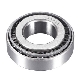 sourcing map 30205 Tapered Roller Bearings Cone with Cup, 25mm Inner Diameter 52mm OD 17mm Thickness Wheel Bearing
