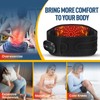 Electric Heating Mat for the Waist, Wireless Heated Back Belt,