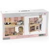 Label Label: Wooden Kitchen Play Set - Pink - Standing