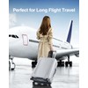 Luxtude Inflatable Lumbar Pillow for Airplane Travel, Lumbar Support Pillow