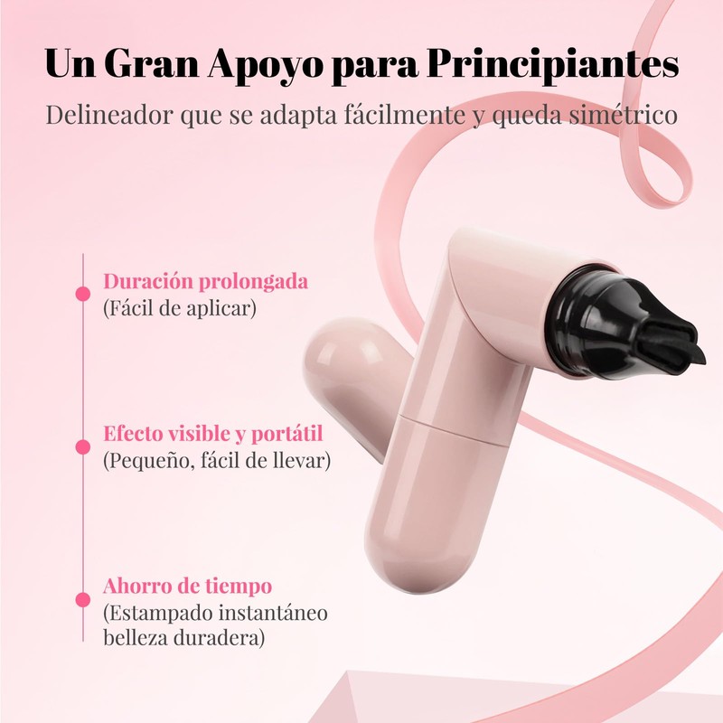 WEISPO Sello Eyeliner, Delineador De Ojos De Doble Punta Para