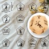 UNICRAFTALE Exercise Decision Dices Fitness Dice Wooden Decision Sieve With