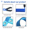 2PCS Jet Ski Lanyard Wrist Strap Kill Switch Lanyard for