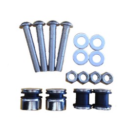 4-Point Docking Hardware Kit for 1984-1999 Harley Davidson Softail Detachable Accessories