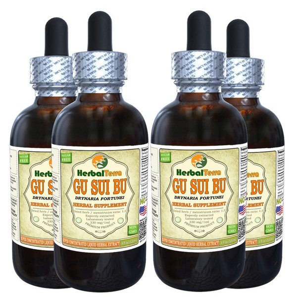 Gu Sui Bu, Drynaria (Drynaria Fortunei) Tincture, Dried Root Liquid