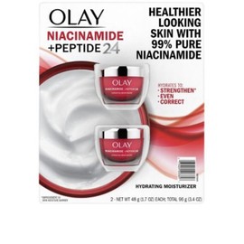 Olay regenerist Niacinamide + peptide 24 Face Moisturizer , 2pk /1.7 Oz