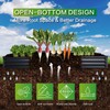 GARDMAX 8x4x1FT Galvanized Raised Garden Bed Kit, Metal Planter Boxes