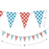 County Fair Hanging Pennant Banner - 9 feet with 7