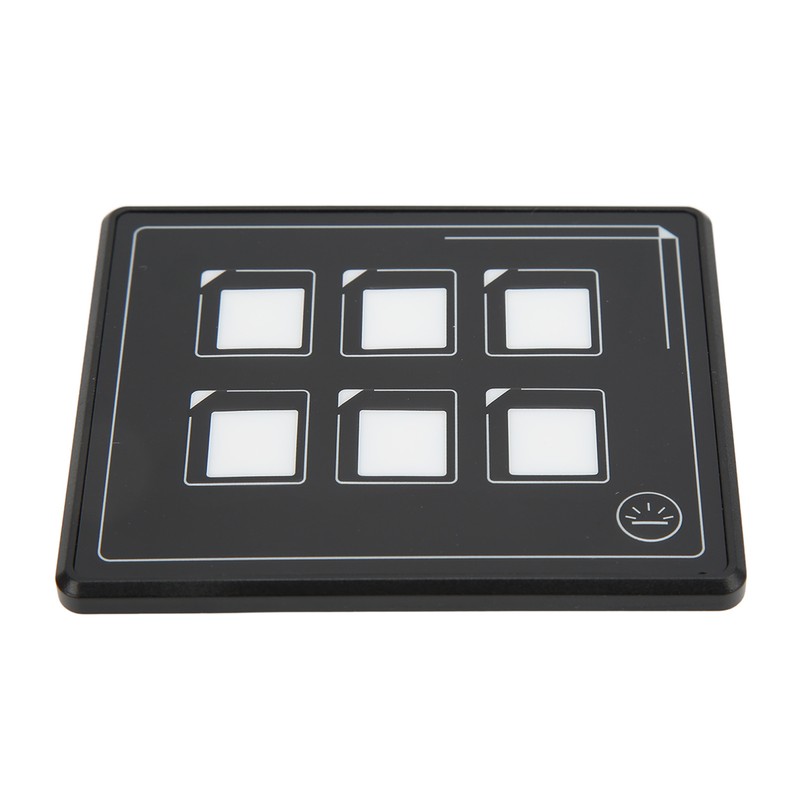 6P Switch Panel Bluetooth APP Control IP66 Waterproof Backlight M4
