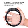 Bike Chain Lock, Cabinet Handle Locks Door Code Lock Latch