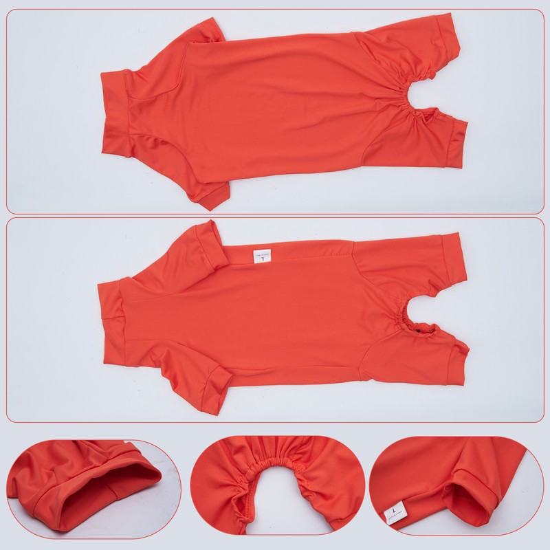 Pet Recovery Suit Four Legs Abdominal Wound Jacket for Cats